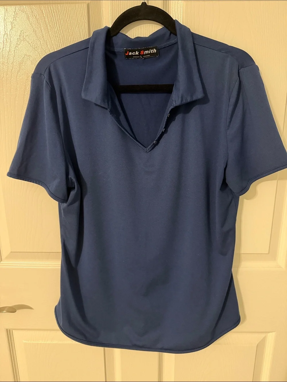 Women’s Navy Blue Polo-Style Golf Shirt - Picture 1 of 3